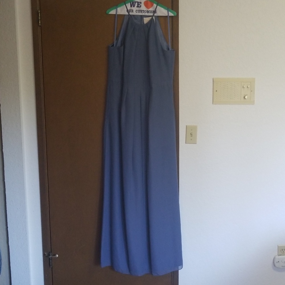 Weddington Way blue bridesmaid dress